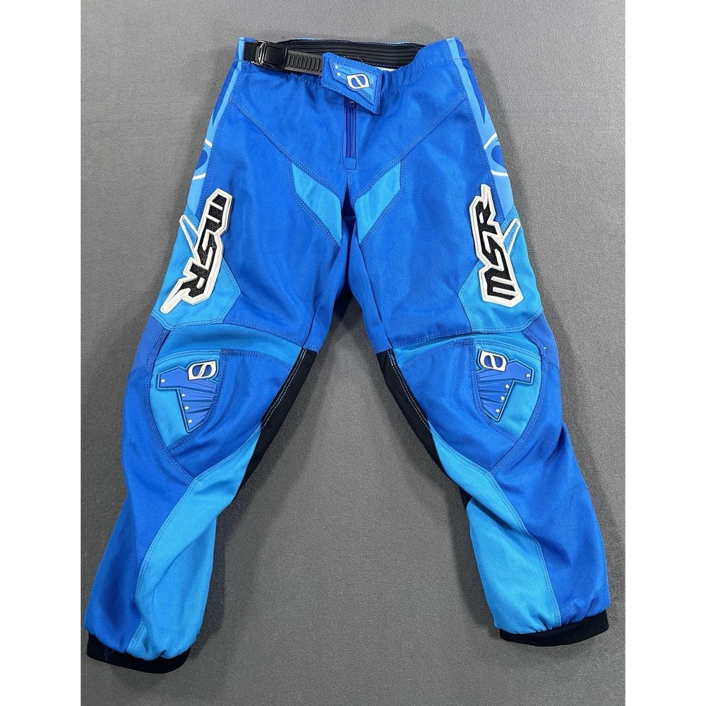 MSR Axxis Motocross Pants Youth 20 Blue Dirt Bike Motorcycle Off Road ATV